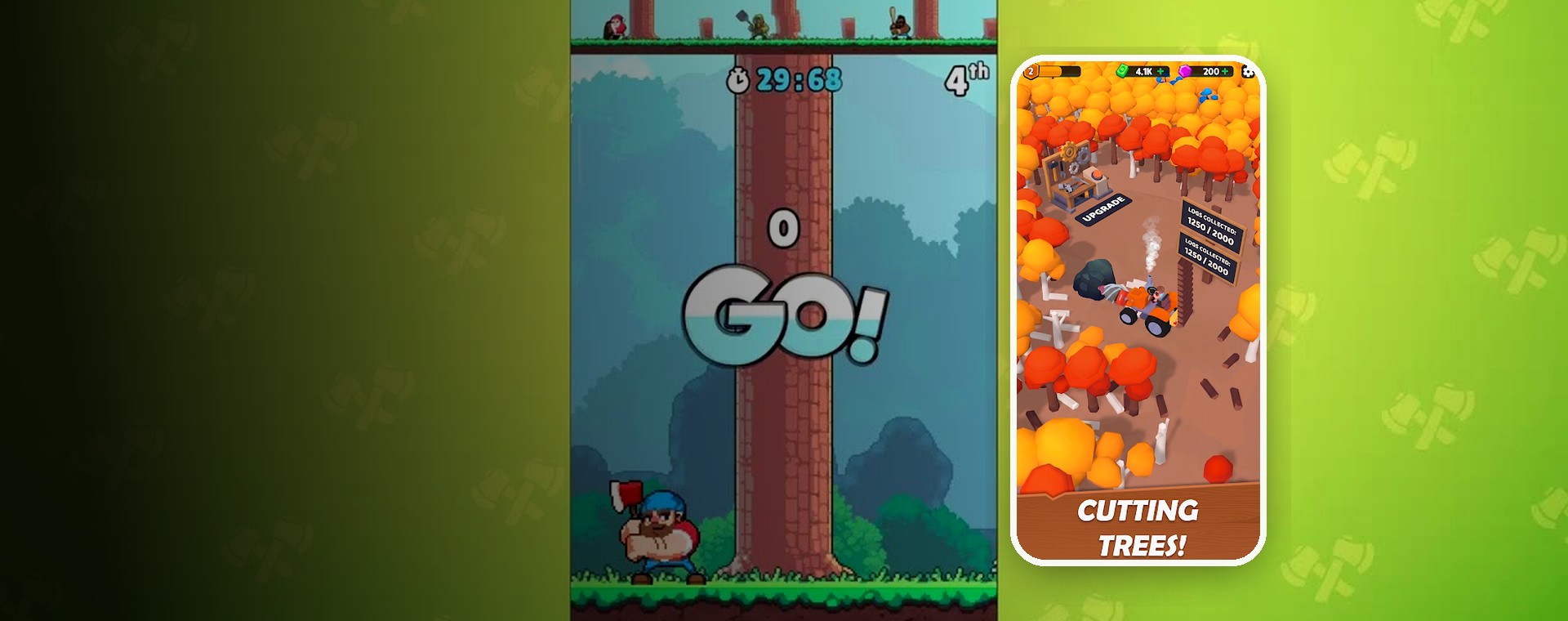 Lumber GO! gameplay art
