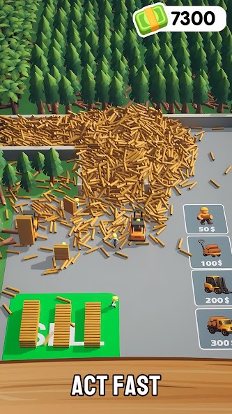 Lumber Boss: Idle Wood Inc gameplay preview